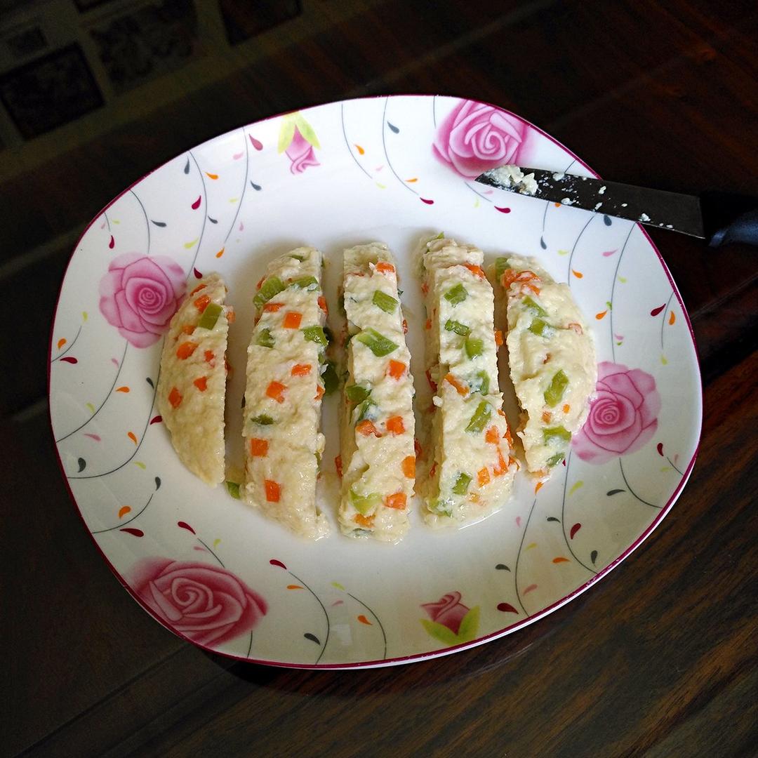豆腐蔬菜条  宝宝健康食谱