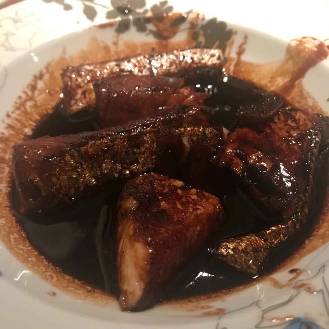 极品红烧三文鱼