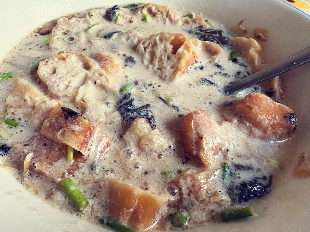 正宗老上海:一碗无敌好吃🉐️咸豆浆