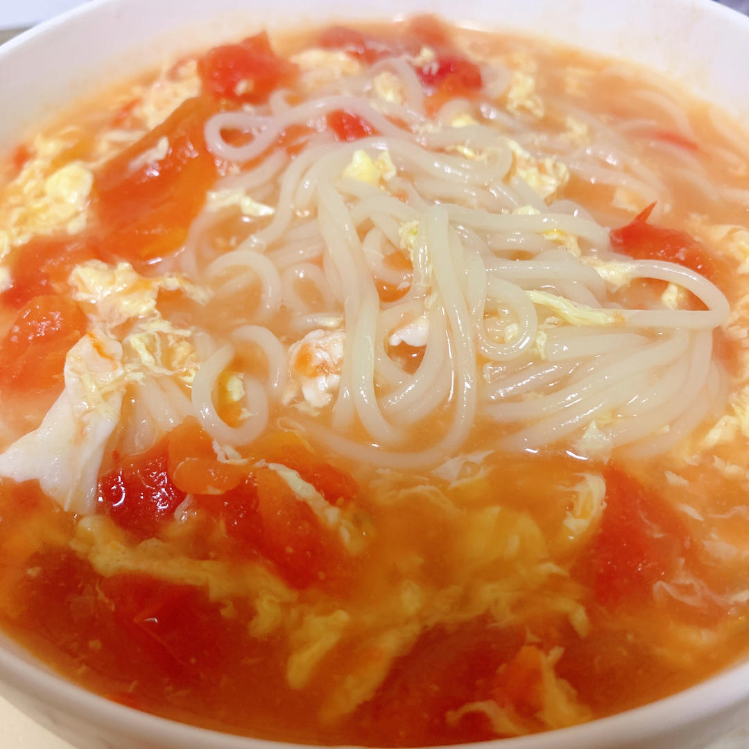 『番茄鸡蛋面』🍅🍜这样做汤汁都不剩！
