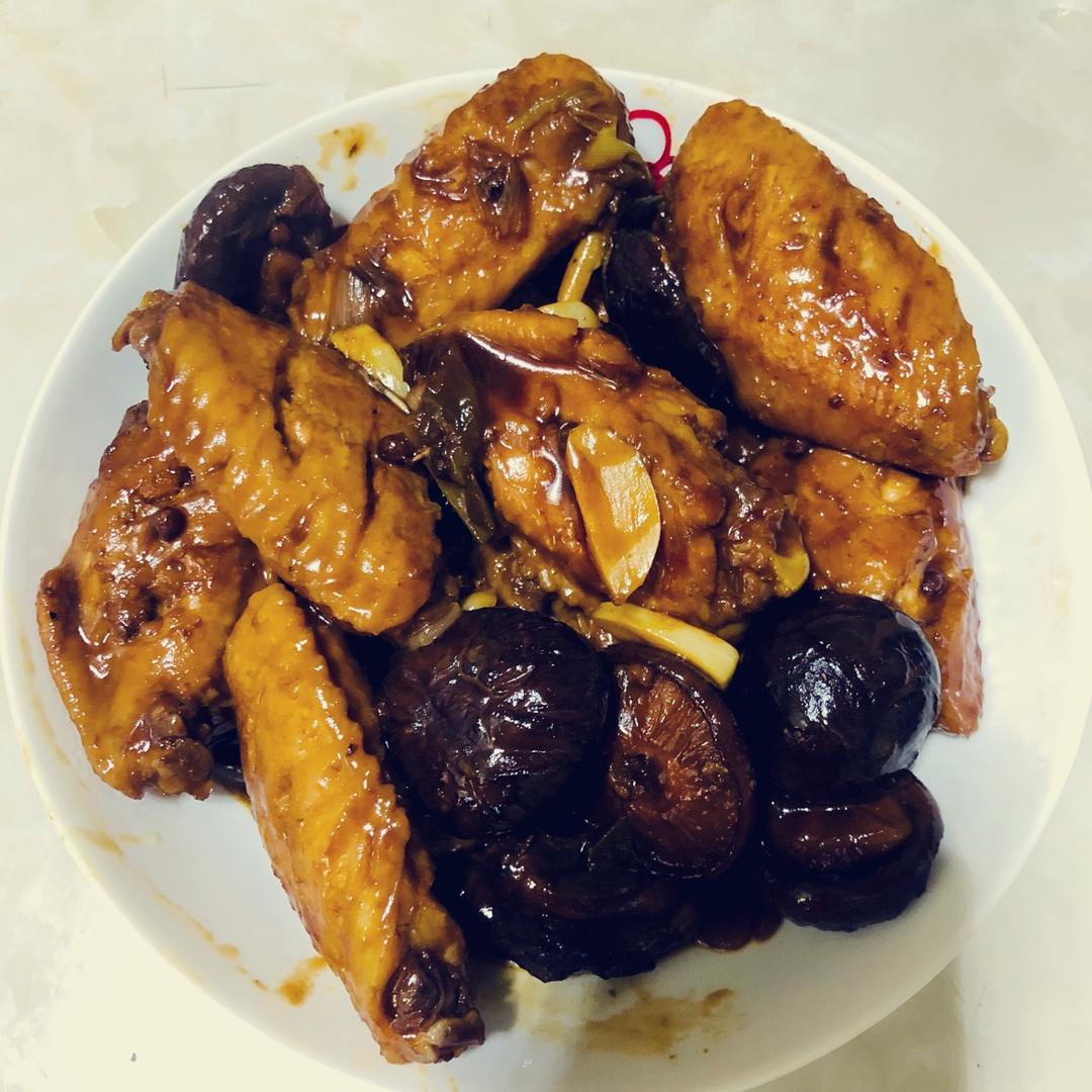 香菇炖鸡翅