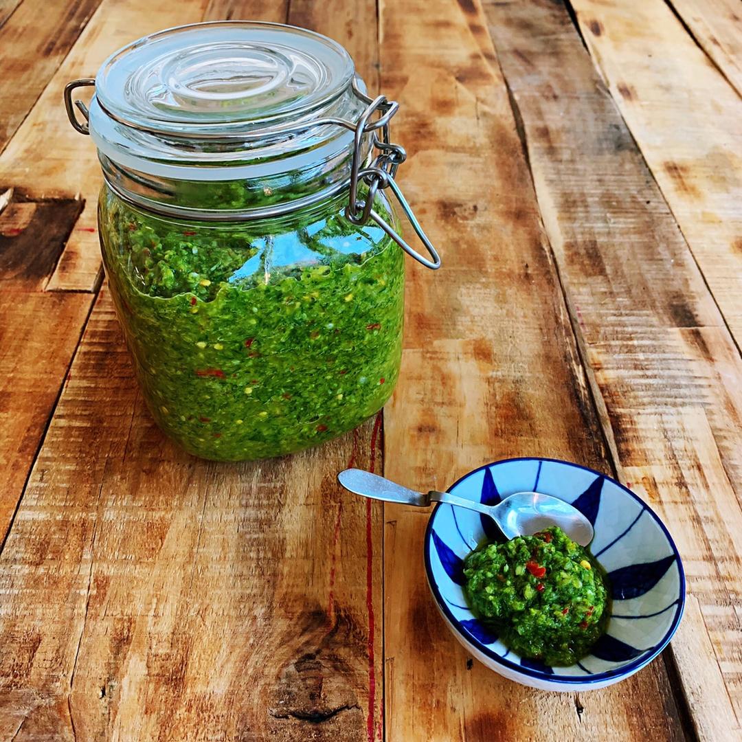 涮羊肉调味灵魂—韭菜花