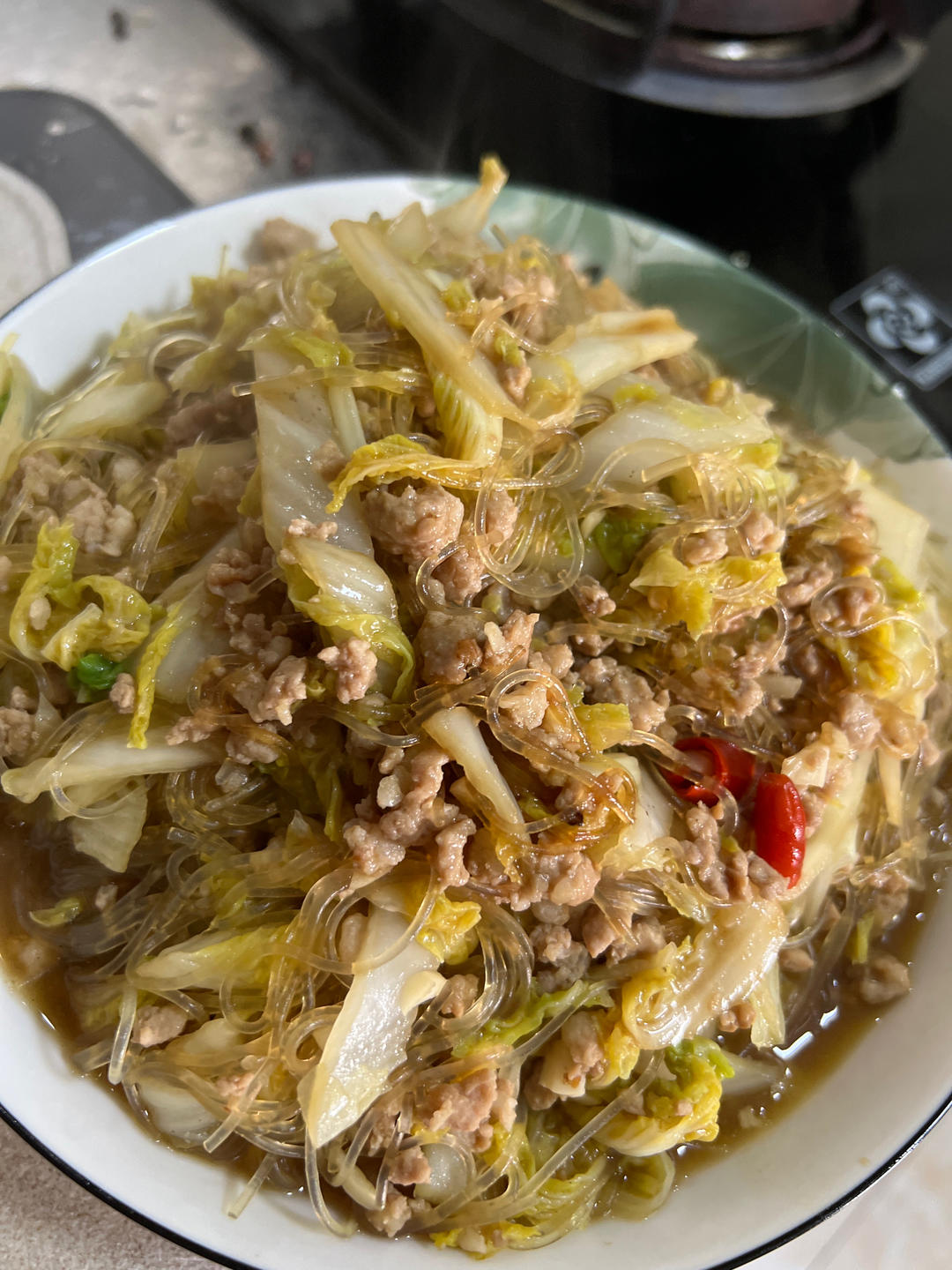 烂糊粉丝娃娃菜