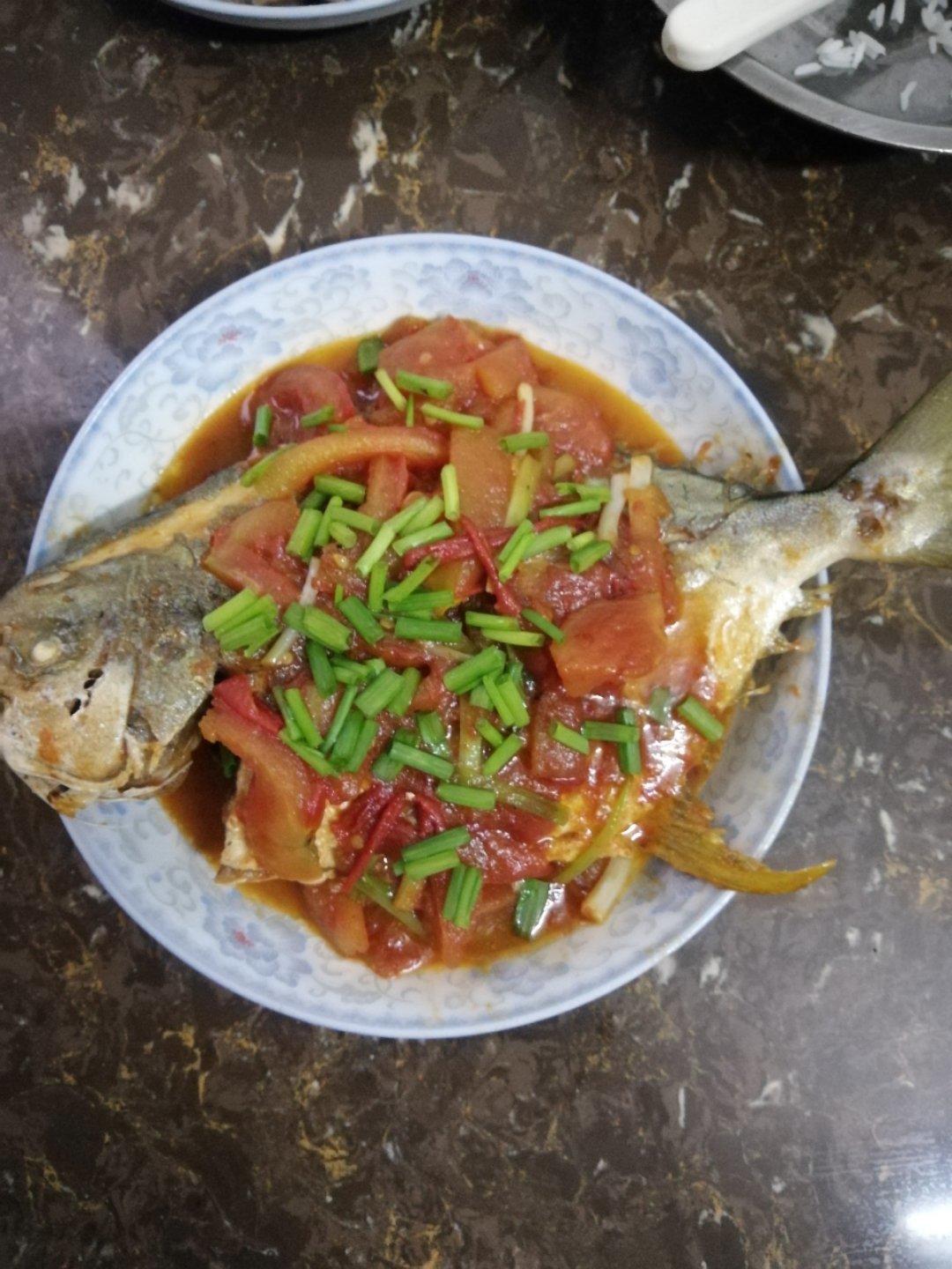 红烧白昌鱼