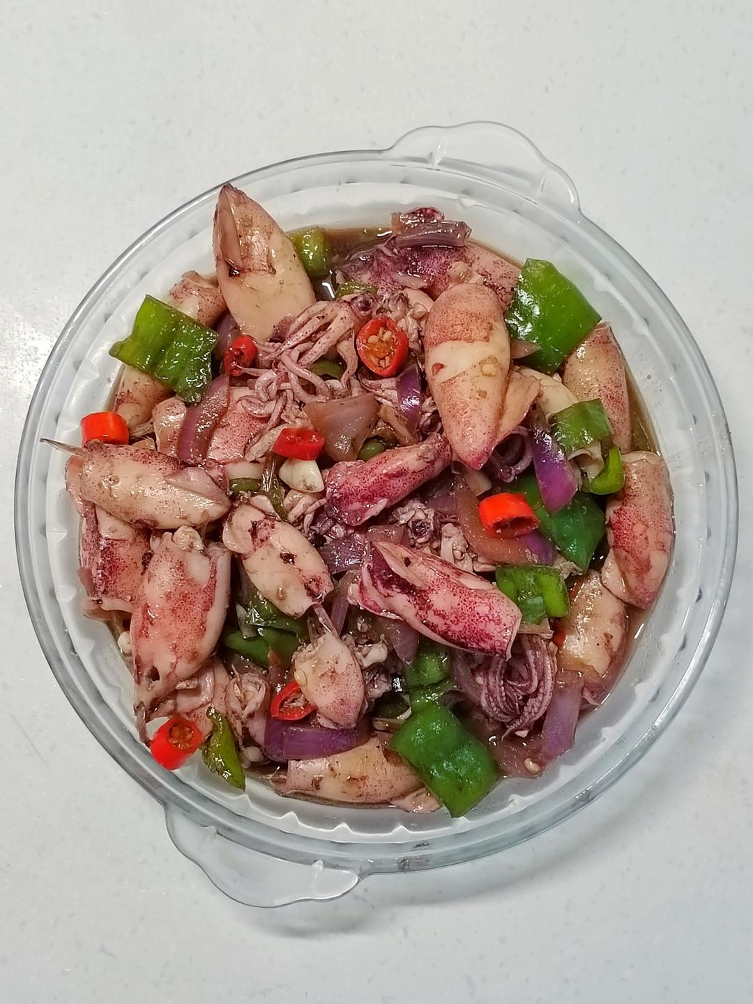 辣炒一口管&糯米鱿&海兔&鱿鱼母