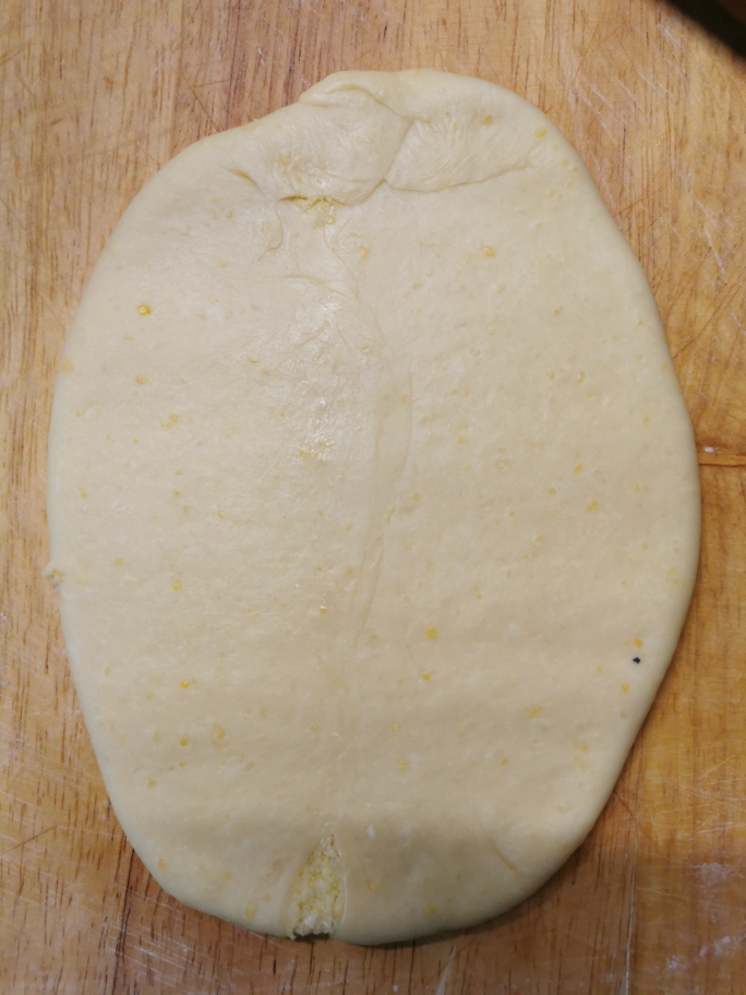 椰蓉心形面包的做法 步骤4