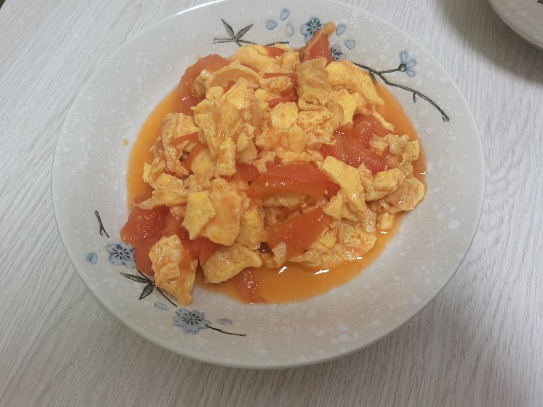 西红柿炒鸡蛋