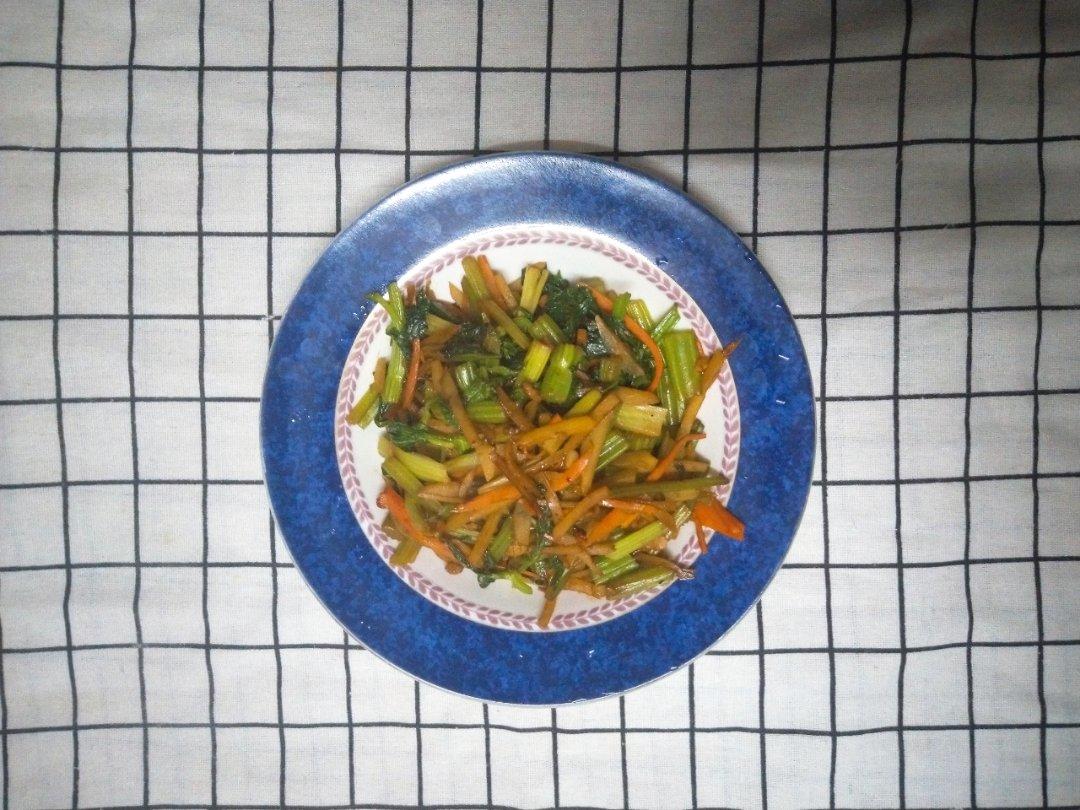 芹菜炒土豆丝