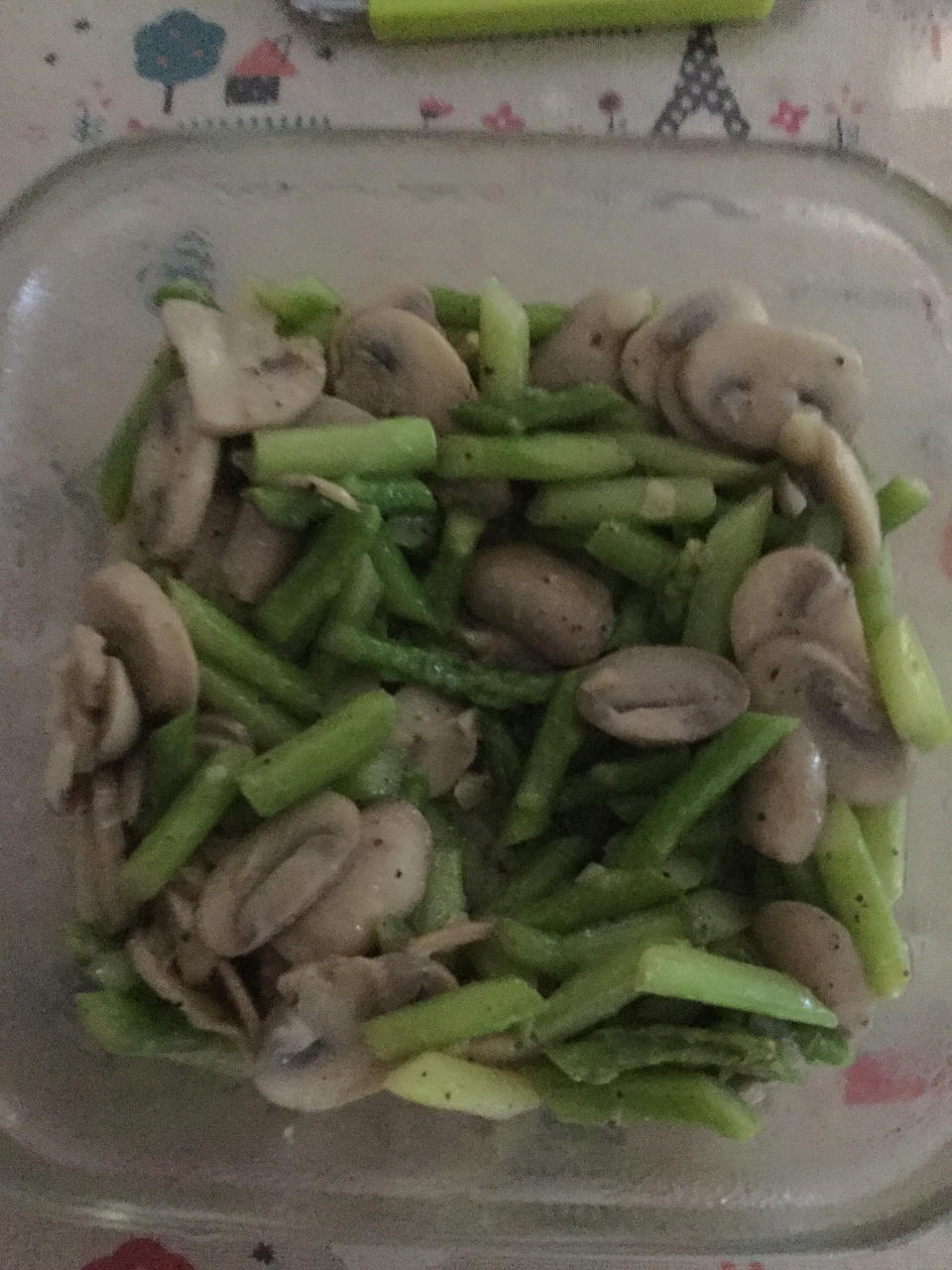 教你做最好吃的芦笋炒蘑菇 新手速get！