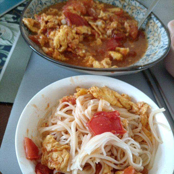 番茄🍅鸡蛋面🍜