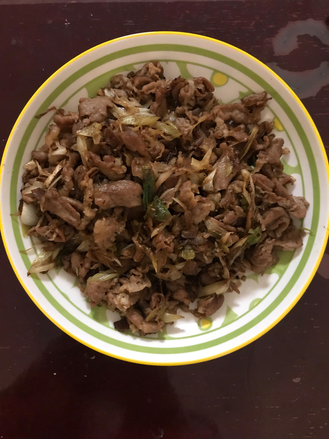 炒了20多年的葱爆羊肉