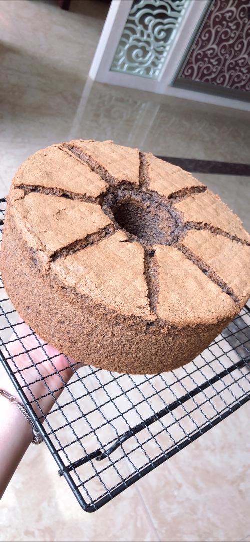 超好吃的紫米戚风