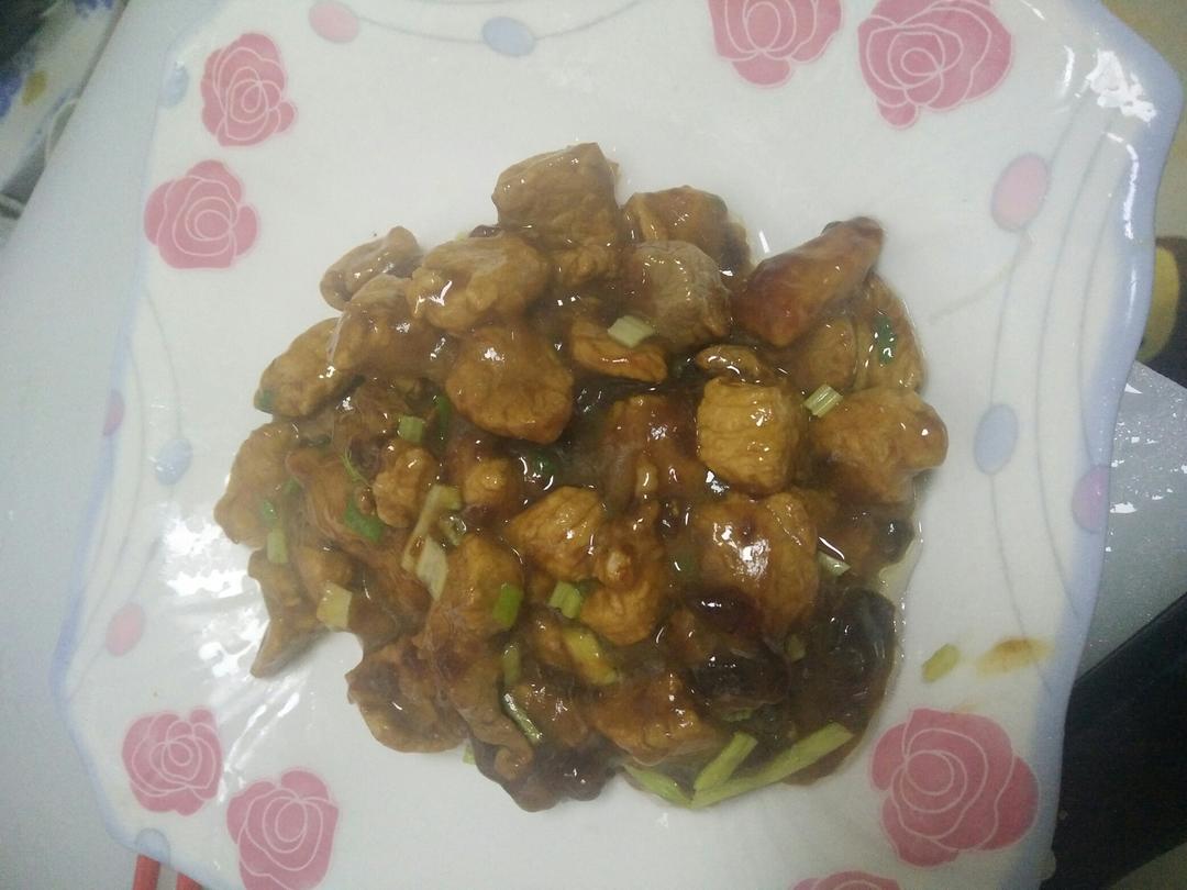 淀粉裹肉煎的做法