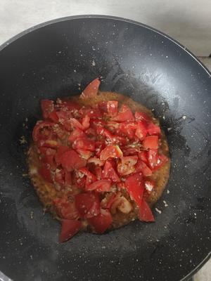 快手减脂家常菜-番茄炒包菜的做法 步骤6