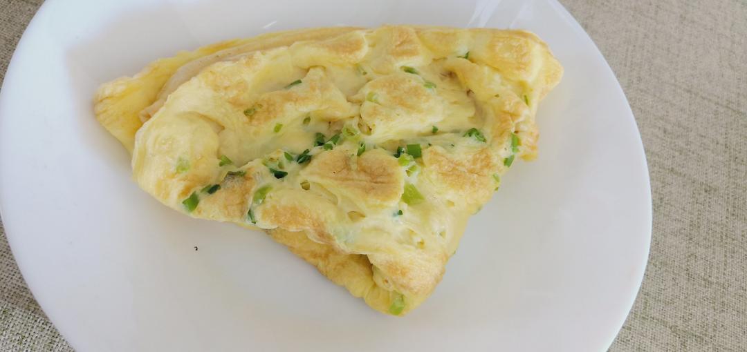 快速早餐鸡蛋葱花饼