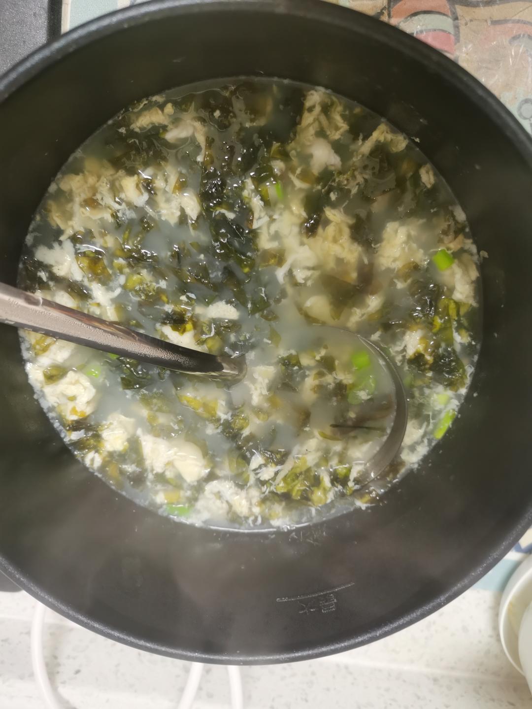 最鲜美好喝的「紫菜蛋花汤」