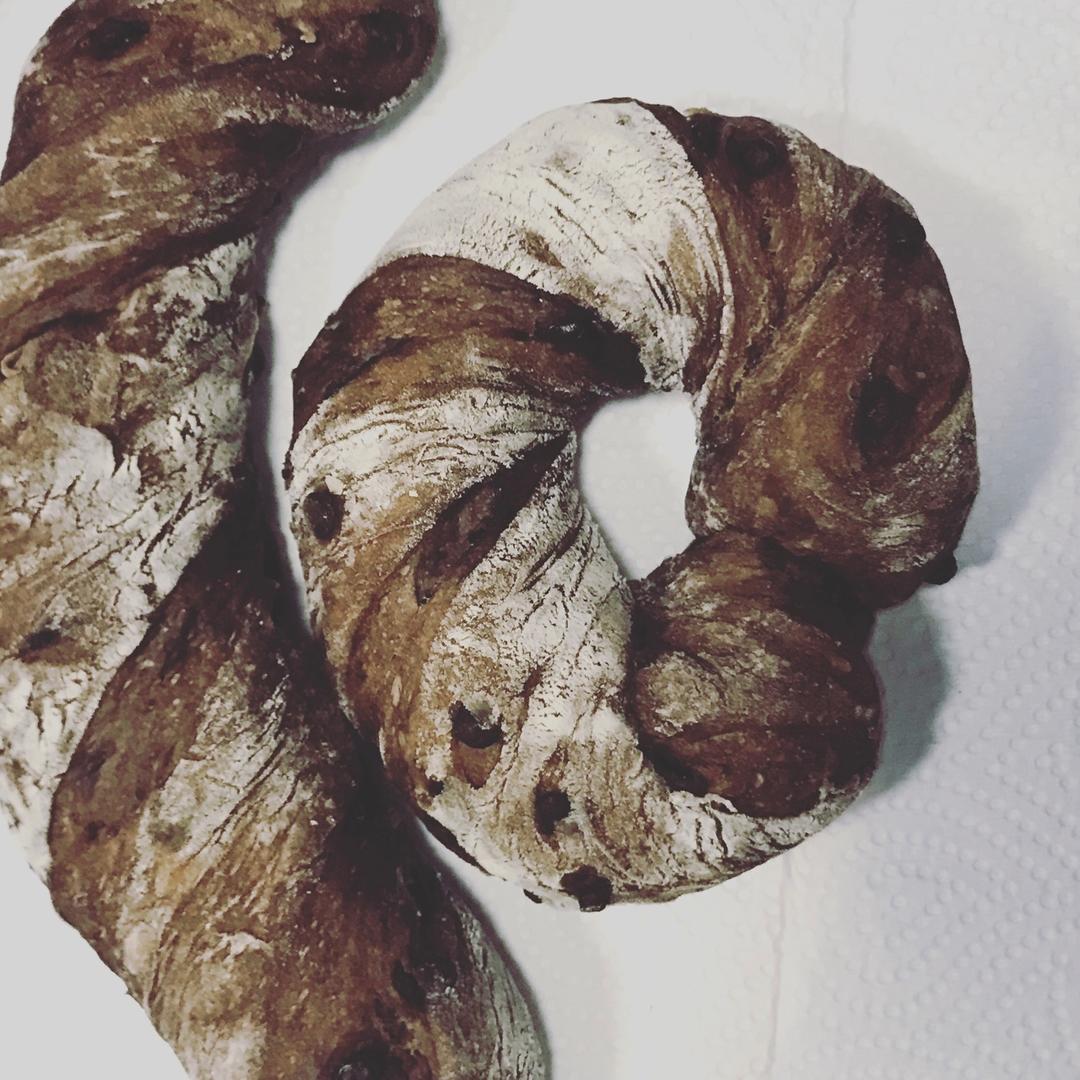 米歇尔可可面包（林大厨的手拌巧克力面包）