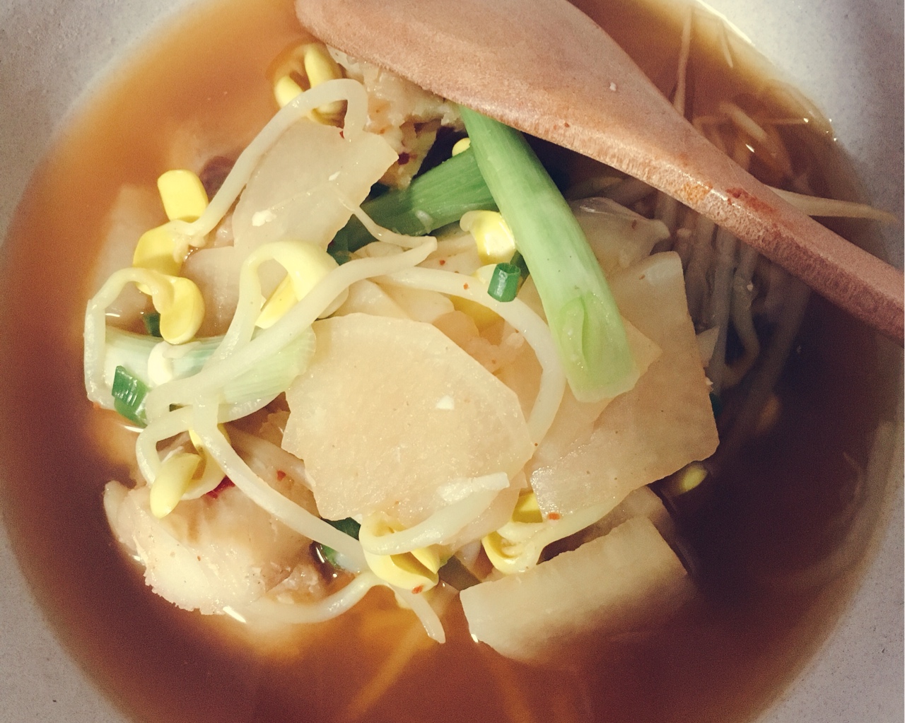 韩式明太鱼豆腐汤的做法