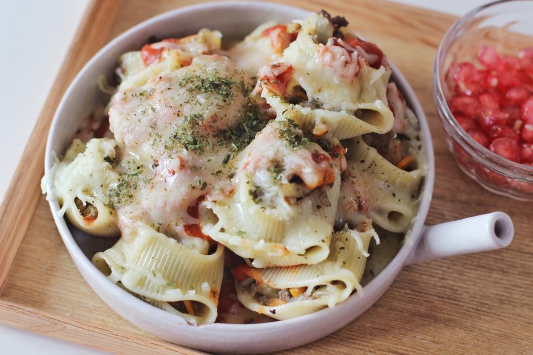 一锅端 | 牛肉蔬菜芝士贝壳面