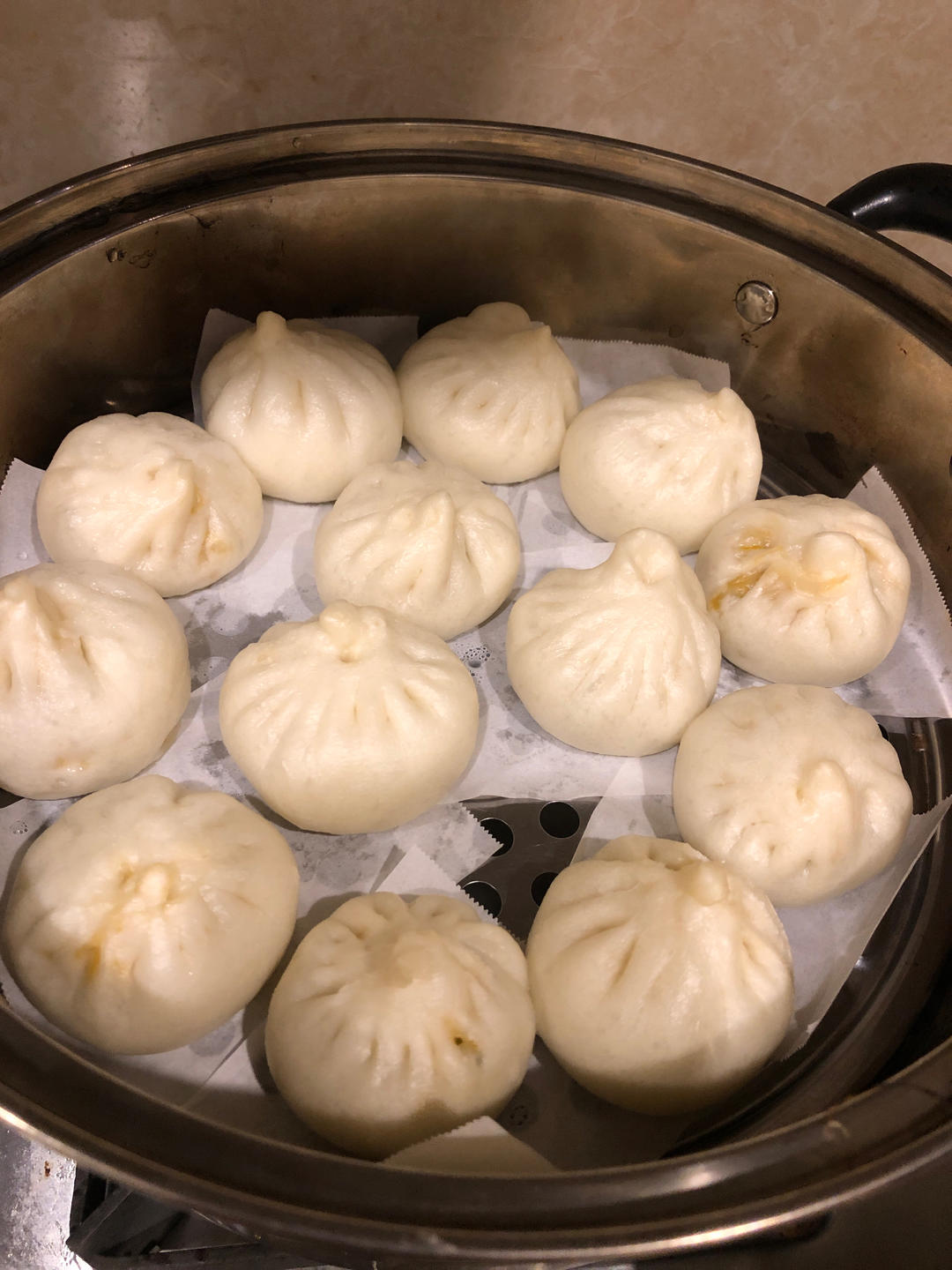 快手发面小笼包