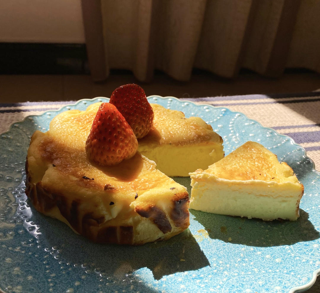 巴斯克芝士蛋糕『最简单的蛋糕』零失败🔥芝士控