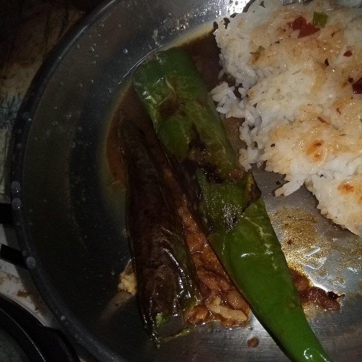 下饭菜肴--青椒酿肉