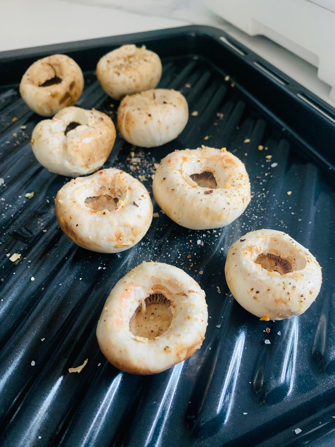 烤蘑菇🍄松下烤箱版的做法