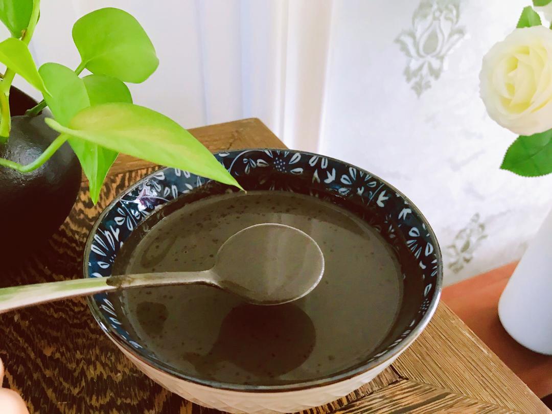 现磨黑芝麻糊的做法