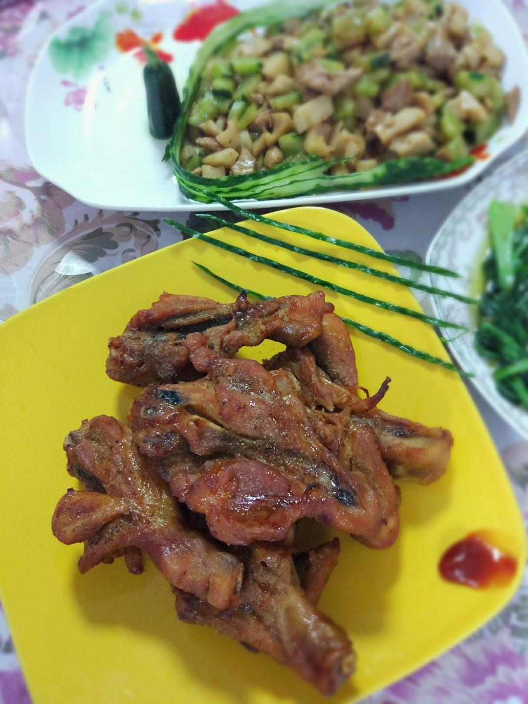 蜜汁烤鸡腿