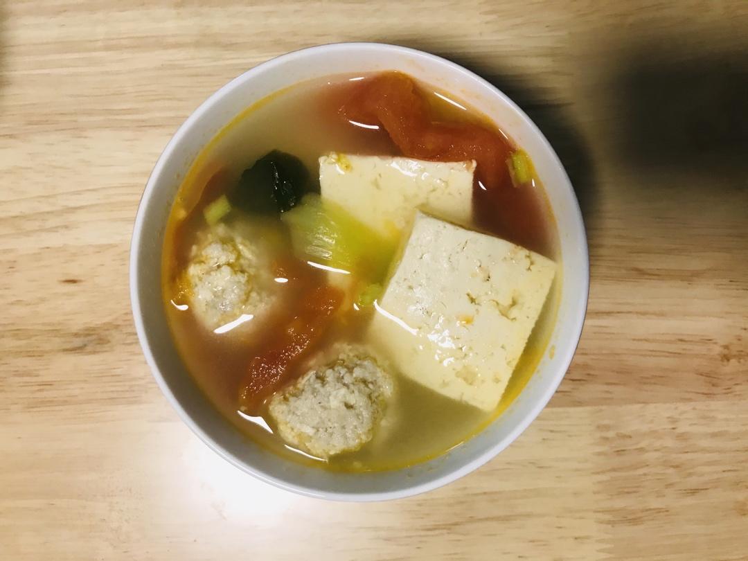 豆腐丸子汤