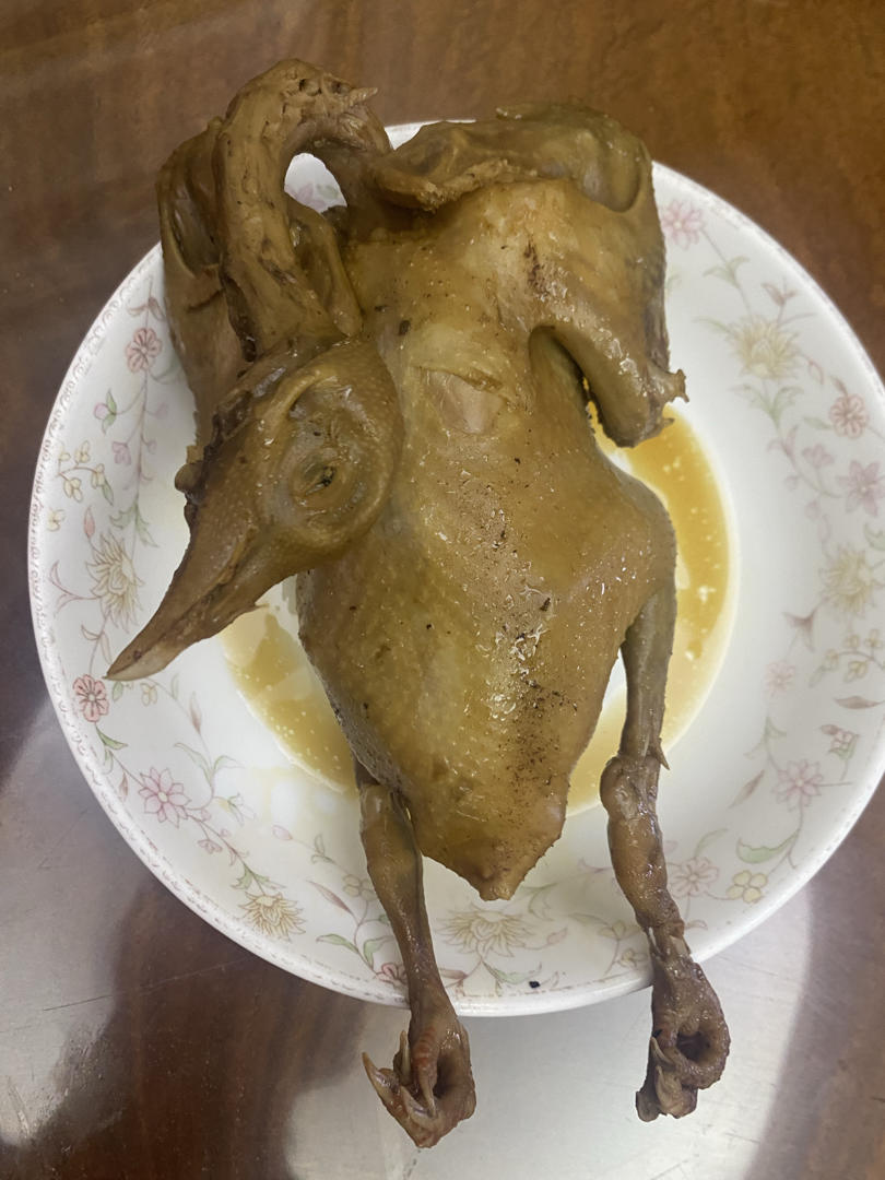 先卤后烤，一鸽两吃一次搞掂