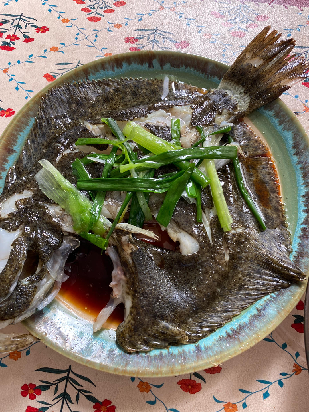 清蒸多宝鱼