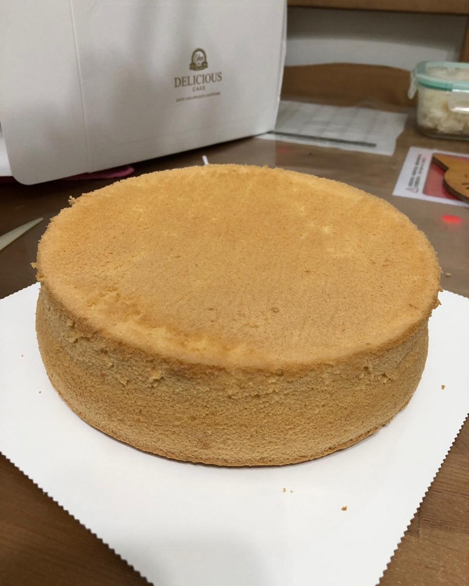 6寸戚风蛋糕（2蛋）