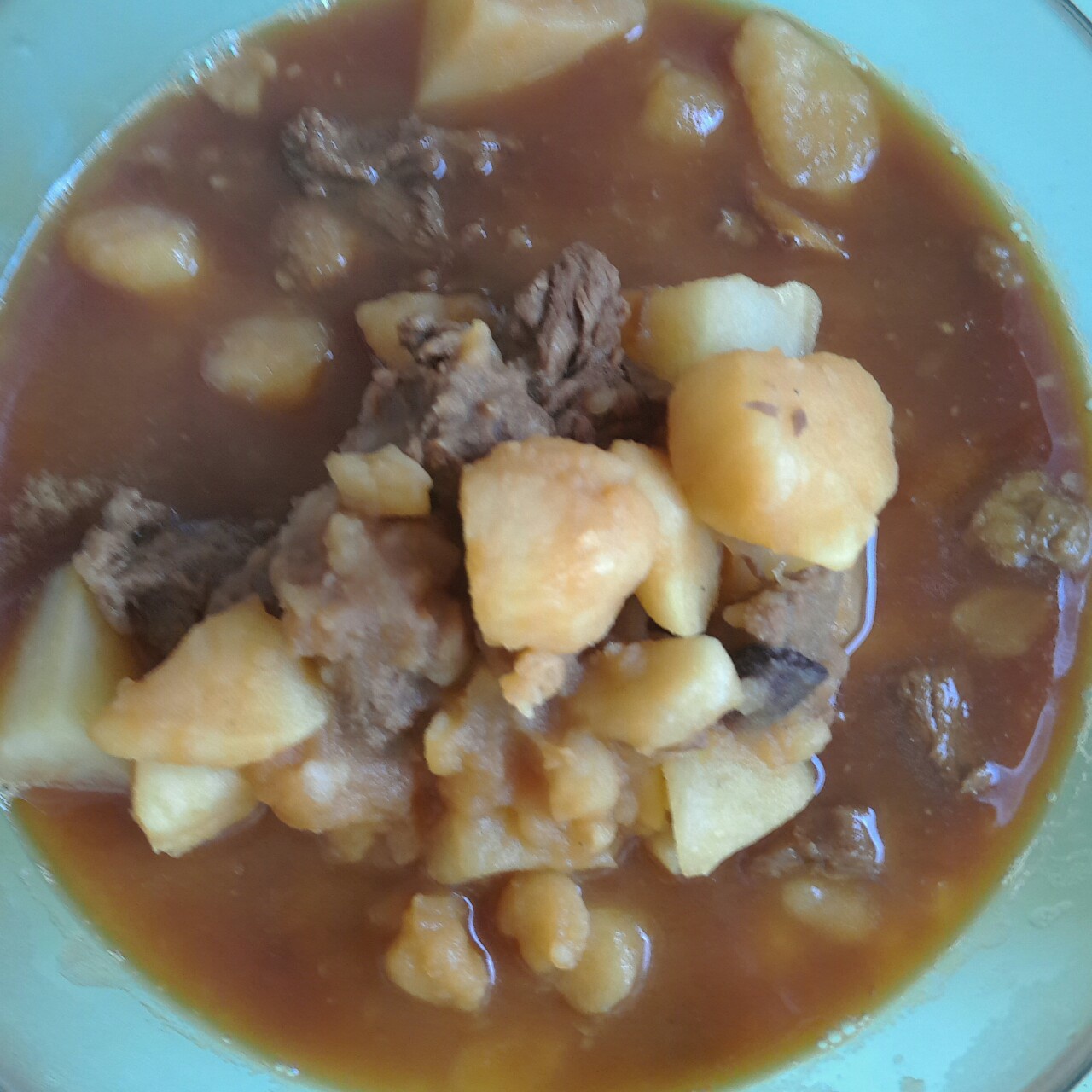 土豆炖牛肉
