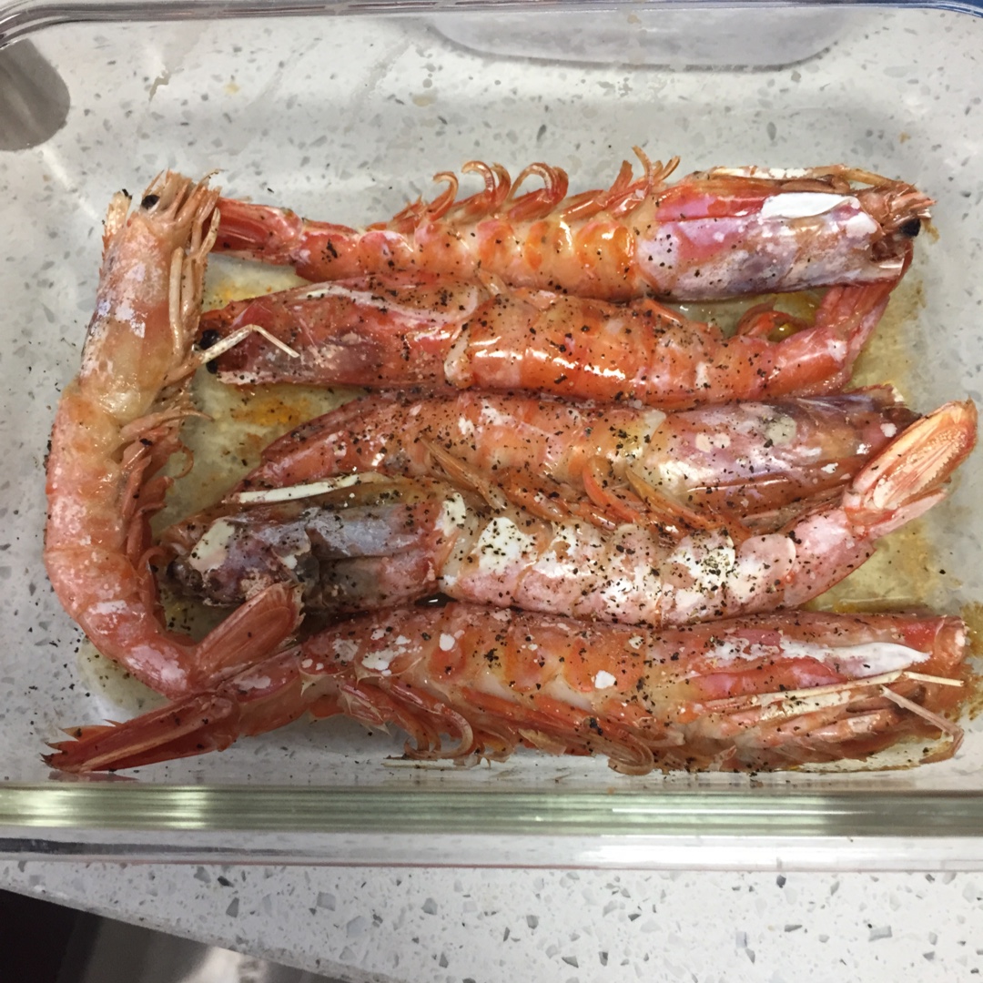 孜然烤虾（烤箱版）