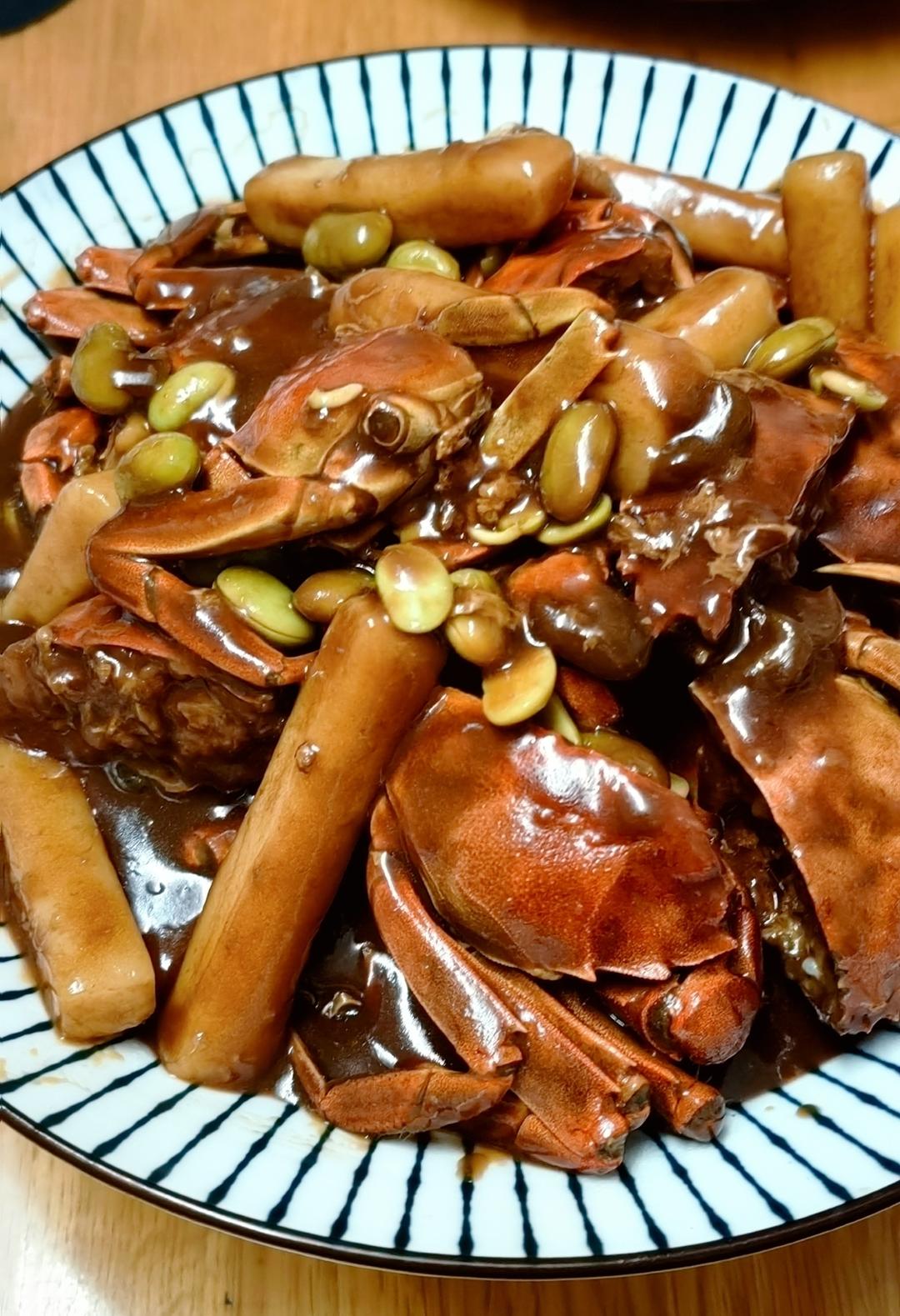 上海菜系代表之毛蟹年糕