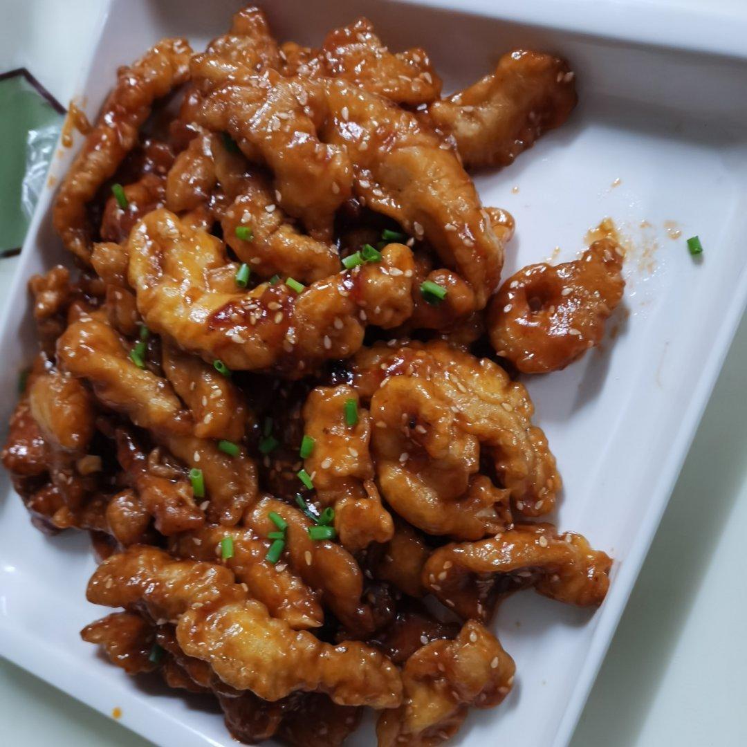 🔥外酥里嫩的糖醋里脊-鸡胸肉版‼️巨好吃