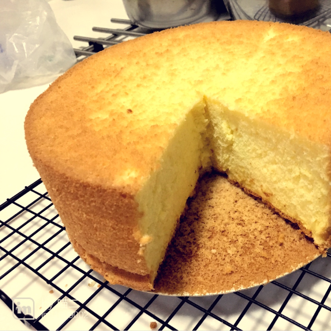 《Tinrry+》戚风蛋糕（6寸配方）（基础、超详细教程）