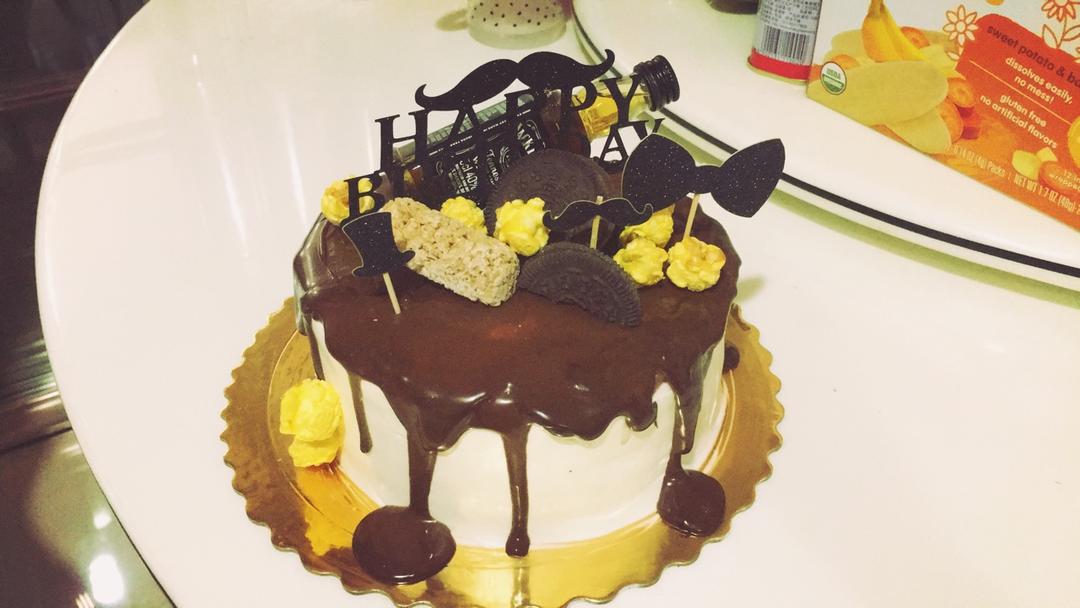 蛋糕淋面之一：甘那许淋面（详细解答淋面太稠的问题）