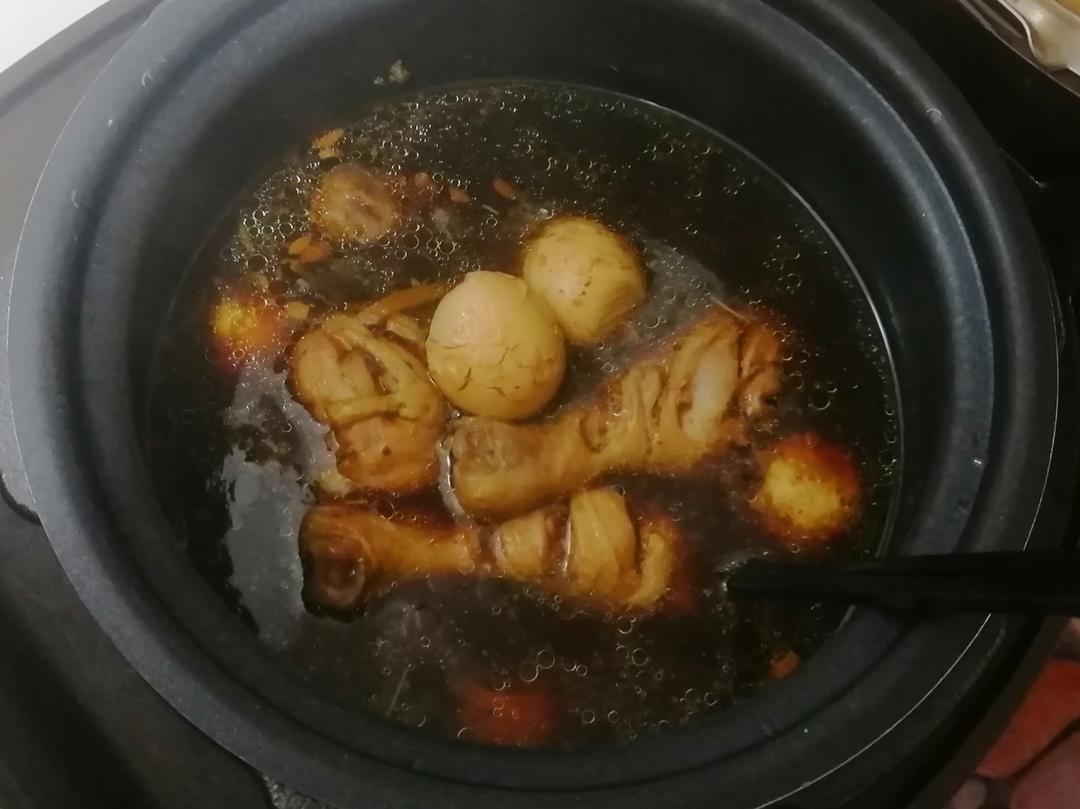 爆好吃的卤鸡腿 卤蛋❗电饭煲 炒锅都可以做~