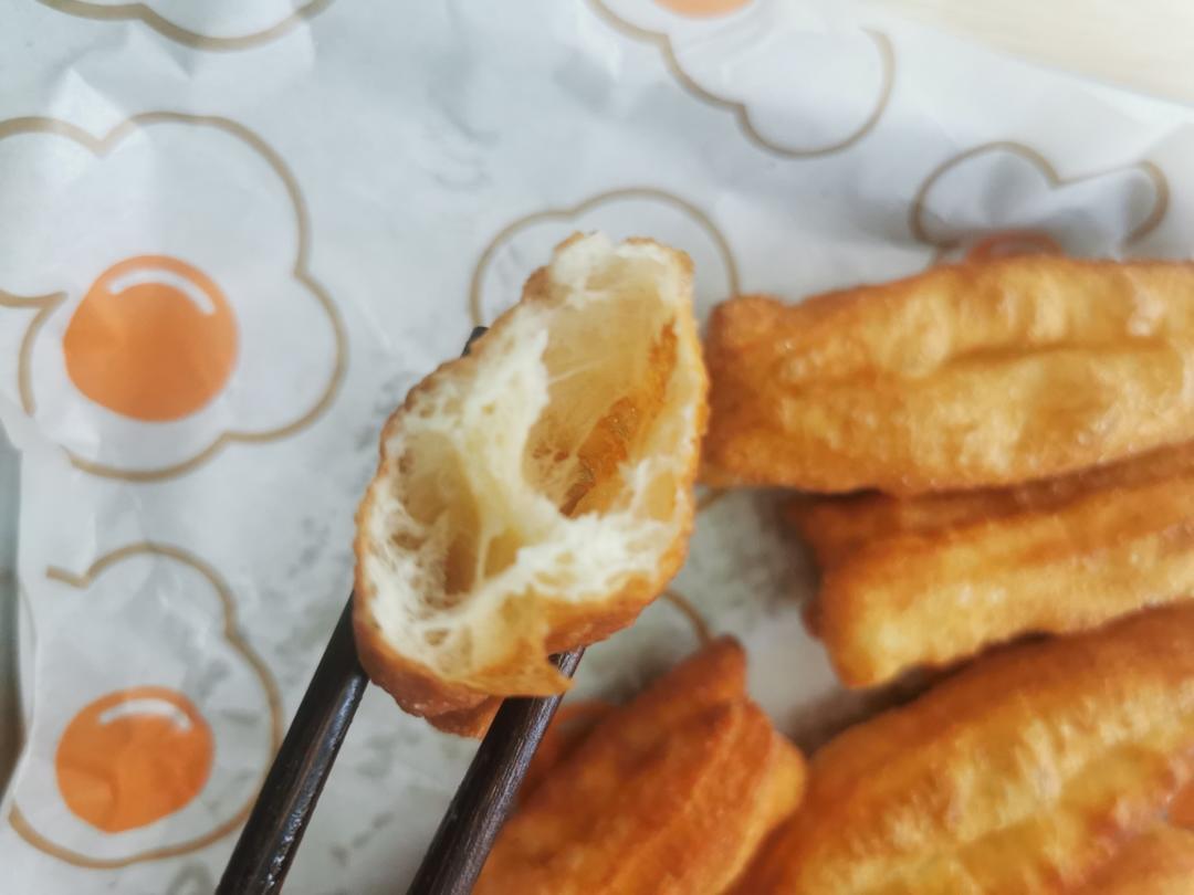 快手早餐～自制油条（酵母版，不含泡打粉、膨松剂）