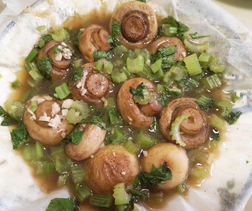 蒜香焗蘑菇