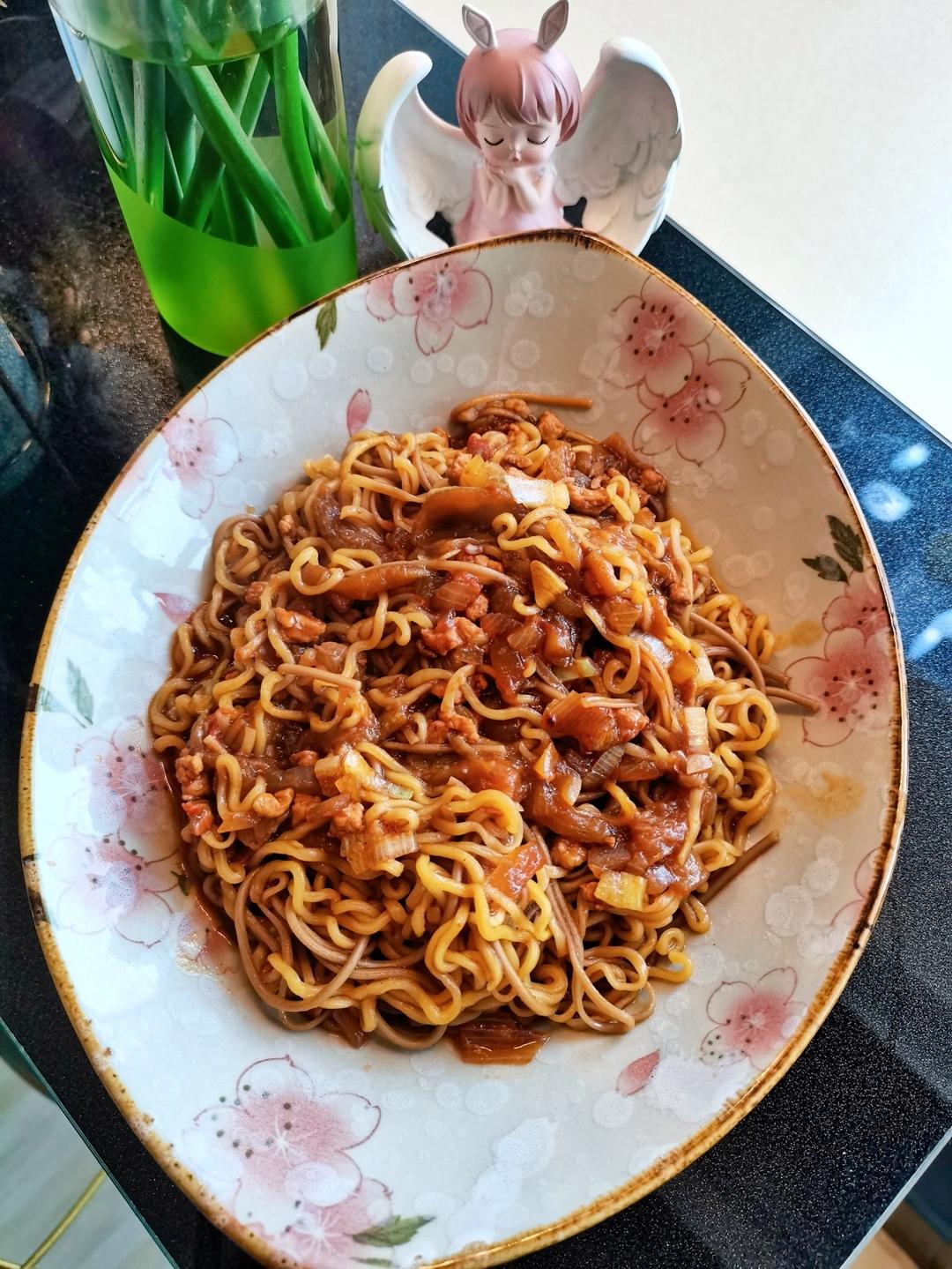 茄子焖面