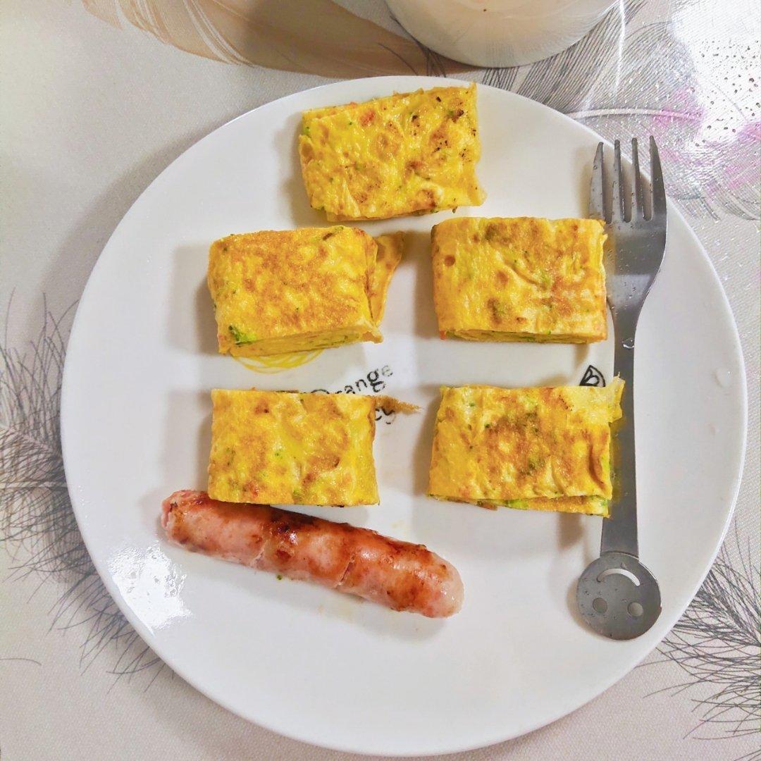 记录小学生营养早餐