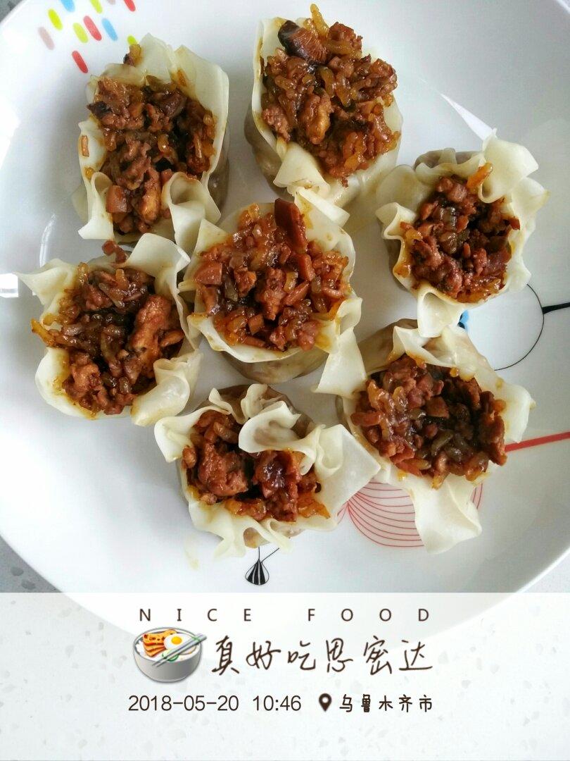 简易糯米烧卖（附烧卖包法）