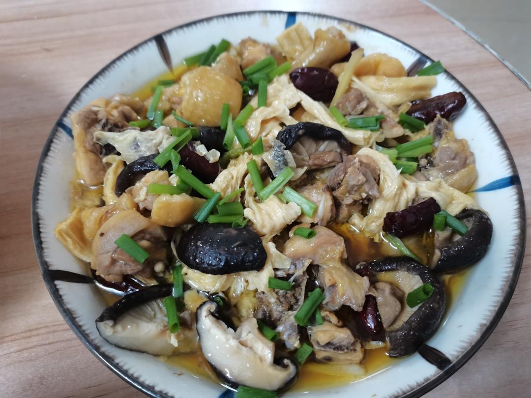 香菇蒸鸡的做法