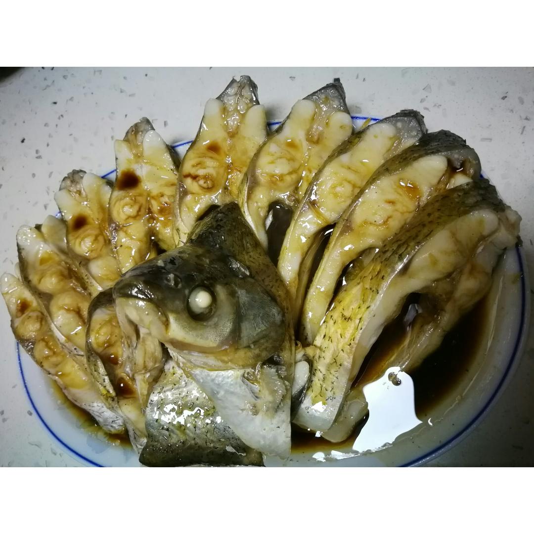 孔雀开屏清蒸鱼
