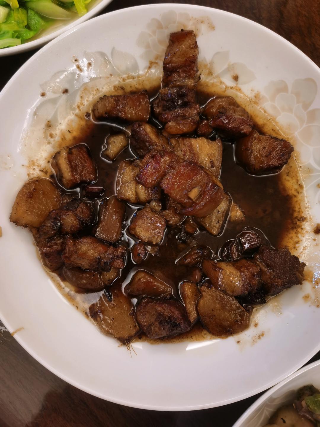 不焯水不放油的家常红烧肉