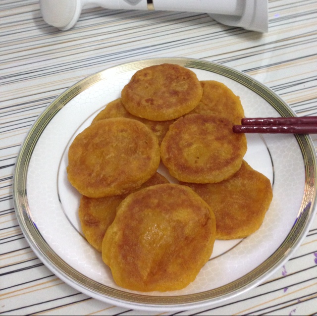 糯米南瓜饼