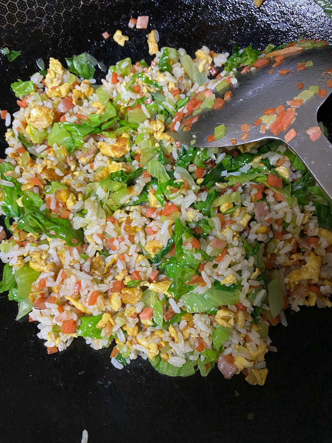 菜蔬蛋炒饭 宇宙无敌好吃‼️
